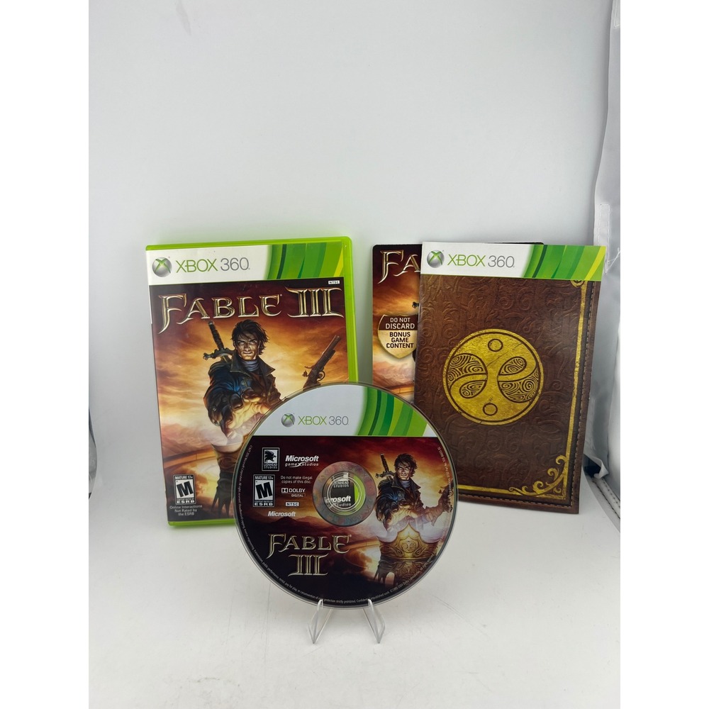 Fable III Xbox 360 Microsoft Lionhead Studios RPG Action Adventure Game CIB